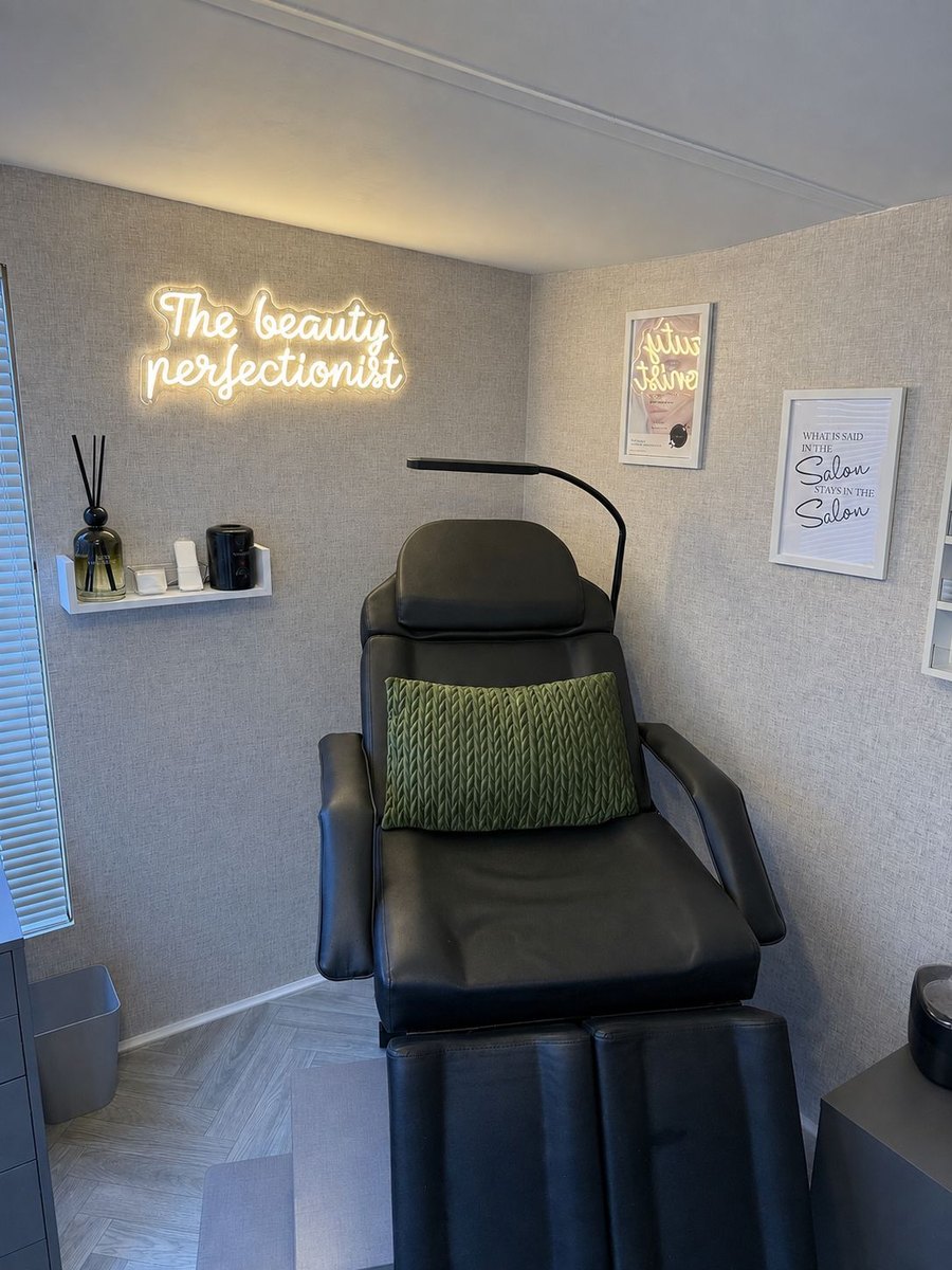 Inside the treatment studio